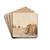 The Cornfield by Peter DeWint Drink Coasters - set of 4