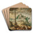 A Witches Sabbath by Claes Jacobsz. van der Heck Art Drink Coaster set A Witches Sabbath by Claes Jacobsz. van der Heck Art Drink Coaster set