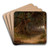 Forest edge by Jzef Szermentowski Art Drink Coaster set Forest edge by Jzef Szermentowski Art Drink Coaster set