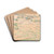 Montagne Saint-Victoire (The Arc Valley) by Paul Czanne Drink Coasters - set of 4