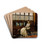 The Cradle Song by John Atkinson Grimshaw Drink Coasters - set of 4 The Cradle Song by John Atkinson Grimshaw Drink Coasters - set of 4
