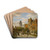 A Dutch Street by Willem Koekkoek Drink Coasters - set of 4 A Dutch Street by Willem Koekkoek Drink Coasters - set of 4