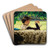 The Tale by James Tissot Art Drink Coaster set