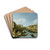 The Grand Canal near the Rialto Bridge, Venice by Canaletto Drink Coasters - set of 4
