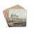 The Villa Medici, Rome by John Warwick Smith Drink Coasters - set of 4