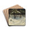 Winter by Edvard Munch Drink Coasters - set of 4