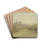 View of Kronberg by Anton Burger Drink Coasters - set of 4