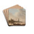 View of Emmerich by Jan van Goyen Drink Coasters - set of 4