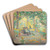 L'Aprs-midi au parc Montsouris by Ludovic Valle Art Drink Coaster set