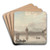 A View at Lucerne by William Pars Art Drink Coaster set