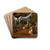 Study of Wild Horses by Albert Bierstadt Drink Coasters - set of 4 Study of Wild Horses by Albert Bierstadt Drink Coasters - set of 4