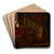 St. Paul Before the Praetor by Nicolaus Knpfer Art Drink Coaster set