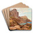 Marina Piccola, Capri by Louis Gurlitt Art Drink Coaster set