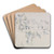 View of the Chteau Noir by Paul Czanne Art Drink Coaster set View of the Chteau Noir by Paul Czanne Art Drink Coaster set
