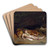 Saint Jerome by Jean-Lon Grme Art Drink Coaster set