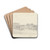 Villa Albani by Johann Heinrich Hasselhorst Drink Coasters - set of 4
