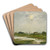 Les Bords De La Touques Pendant Les Grandes Mares by Eugne Boudin Art Drink Coaster set Les Bords De La Touques Pendant Les Grandes Mares by Eugne Boudin Art Drink Coaster set