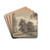 A Glade in a Wood by William Pars Drink Coasters - set of 4