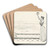 Monday morning by Charles Dana Gibson Art Drink Coaster set