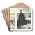 The Chaperone ; The Evening by Charles Dana Gibson Art Drink Coaster set