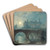 Alnwick Castle by Joseph Mallord William Turner Art Drink Coaster set