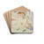 Bathing Women by Edvard Munch Drink Coasters - set of 4