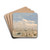 London Bridge by David Cox Drink Coasters - set of 4