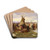 Dividing The Chief's Property by Joseph Henry Sharp Drink Coasters - set of 4 Dividing The Chief's Property by Joseph Henry Sharp Drink Coasters - set of 4