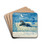 Sketch for 'O the GentleNightingale!' by Edwin Austin Abbey Drink Coasters - set of 4