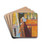 Sunday Afternoon by George Morren Drink Coasters - set of 4 Sunday Afternoon by George Morren Drink Coasters - set of 4