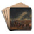 The Battle of Princeton by James Peale Art Drink Coaster set The Battle of Princeton by James Peale Art Drink Coaster set
