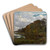 The Ponds of the 'Grijze Molen' in Terhulpen by Hippolyte Boulenger Art Drink Coaster set