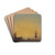 In the roads, Evening by Ivan Konstantinovich Aivazovsky Drink Coasters - set of 4 In the roads, Evening by Ivan Konstantinovich Aivazovsky Drink Coasters - set of 4