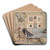 Cosy Corner by Carl Larsson Art Drink Coaster set