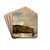View Along the Norman Coast by Eugne Isabey Drink Coasters - set of 4 View Along the Norman Coast by Eugne Isabey Drink Coasters - set of 4