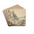 MountainousLandscape by Jan Brueghel The Elder Drink Coasters - set of 4