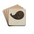 Scroll by Erwin Stenzel Drink Coasters - set of 4 Scroll by Erwin Stenzel Drink Coasters - set of 4