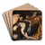 The death of King Josiah by Antonio Zanchi Art Drink Coaster set The death of King Josiah by Antonio Zanchi Art Drink Coaster set