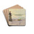 Woman onBeach by Thomas Pollock Anshutz Drink Coasters - set of 4