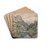 High Tor, Matlock by Henry Moore Drink Coasters - set of 4