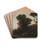 Landscape with Figures Wading Through a Stream by Claude Lorrain Drink Coasters - set of 4