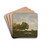 The Pond (La Mare) by Thodore Rousseau Drink Coasters - set of 4 The Pond (La Mare) by Thodore Rousseau Drink Coasters - set of 4