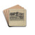 Huizen by Jan Veth Drink Coasters - set of 4