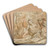 Phaetons Fall by Hans Speeckaert Art Drink Coaster set Phaetons Fall by Hans Speeckaert Art Drink Coaster set