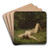 Trumerei by Wenzel Wirkner Art Drink Coaster set