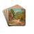 On the Road to Belmont by Theodore Clement Steele Drink Coasters - set of 4