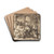 The Adoration of the Shepherds by Samuel van Hoogstraten Drink Coasters - set of 4