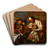 The Tooth Puller by Gerard van Honthorst Art Drink Coaster set