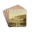 View of Niagara Falls by John Frederick Kensett Drink Coasters - set of 4