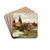 Burial Cortege of a Crow Chief by Joseph Henry Sharp Drink Coasters - set of 4 Burial Cortege of a Crow Chief by Joseph Henry Sharp Drink Coasters - set of 4